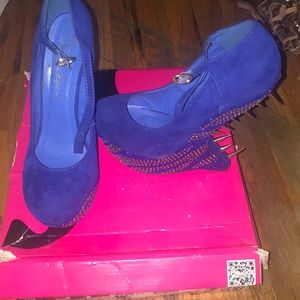 Like New Heelless spike wedge price Firm !!